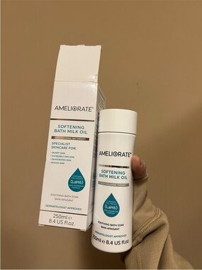 NEW Ameliorate Softening Bath Milk Oil, 8.4 fl oz
